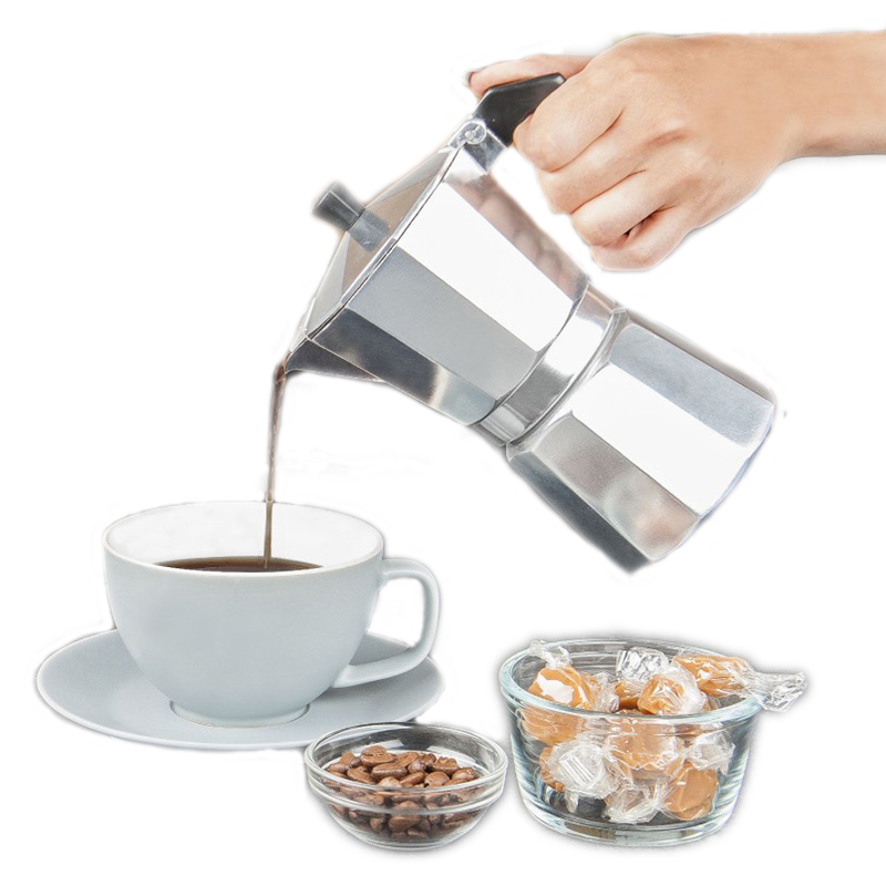 Moka Pot Stove - Aluminiowy ekspres do espresso, ekspres do