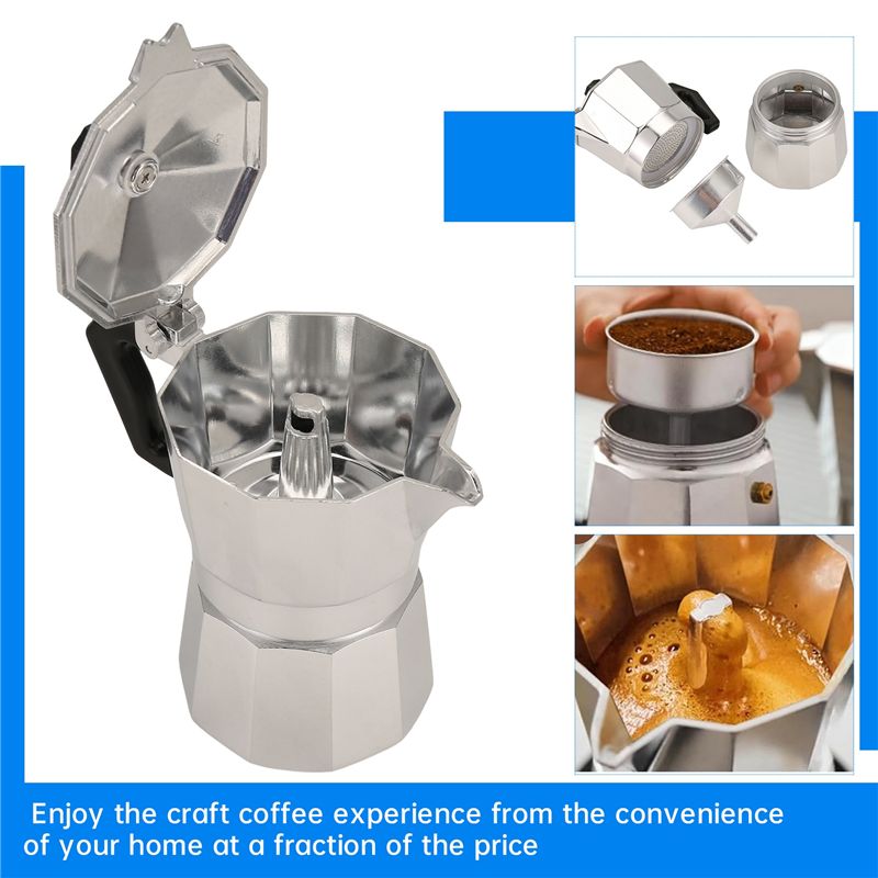 Moka Pot Stove - A92P Moka Pot Włoski Ekspres do