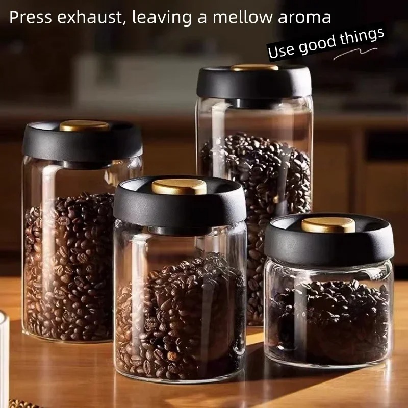 Xbloom Coffee Tea - Ręcznie zamykany próżniowo słoik na kawę,