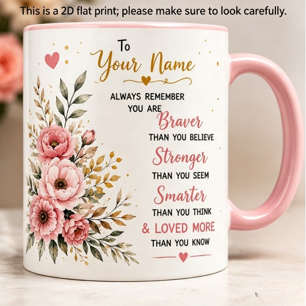 Coffee Tea Name - Kubek ceramiczny z nadrukiem 2D z