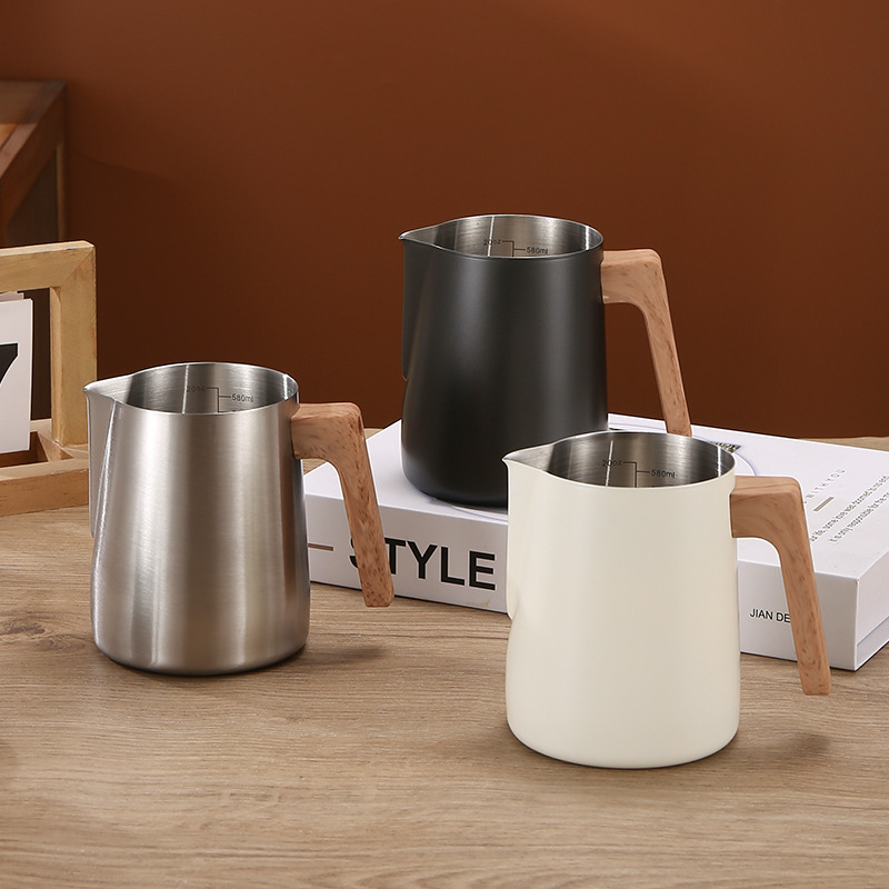 Barista Milk Jug - Dzbanek do spieniania mleka do kawy,