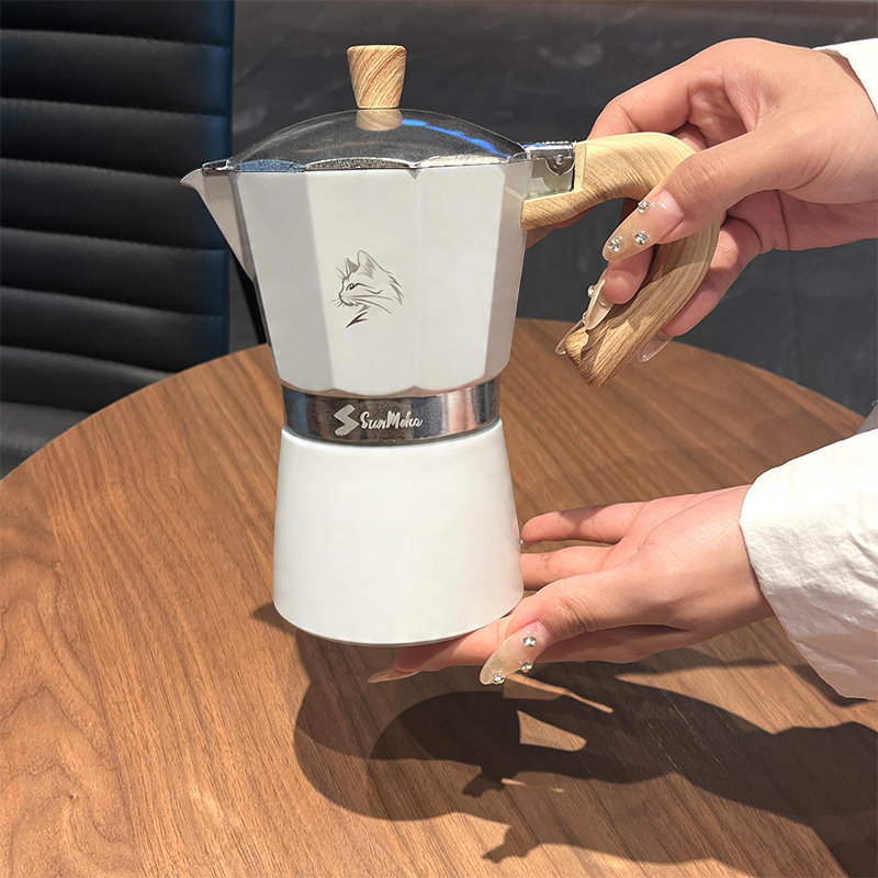 Kawiarka Moka 3/6 filiżanek -  – Moka Pot Stove recenzja i cena