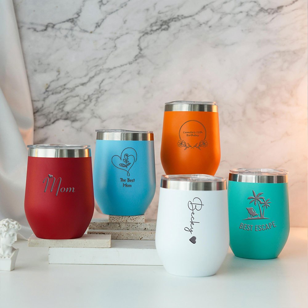 Kubek na wino ze stali nierdze – Coffee Tea Name recenzja i cena