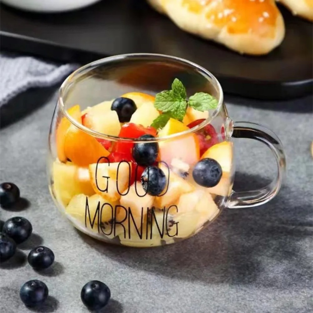 1szt Kreatywny szklany kubek d – Coffee Tea Name recenzja i cena