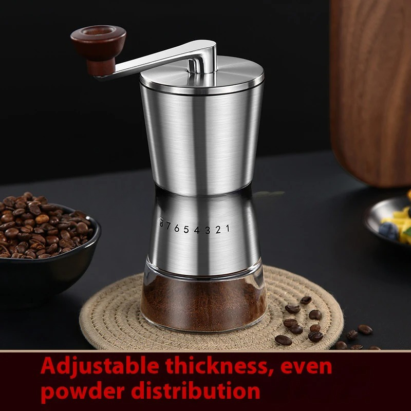 Regulowany, przenośny ręczny m – Burr Hand Grinder recenzja i cena