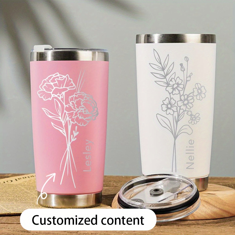 Personalizowany kubek ze stali – Coffee Tea Name recenzja i cena