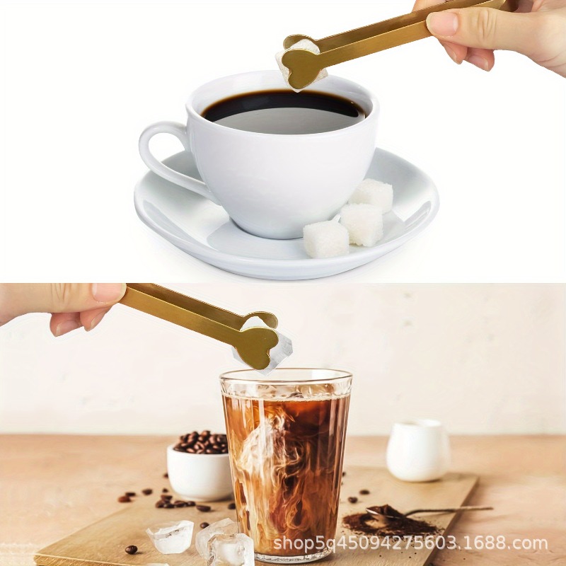 4/6 SZT. Mini Szczypce Ze Stal – Coffee Tea Sugar recenzja i cena