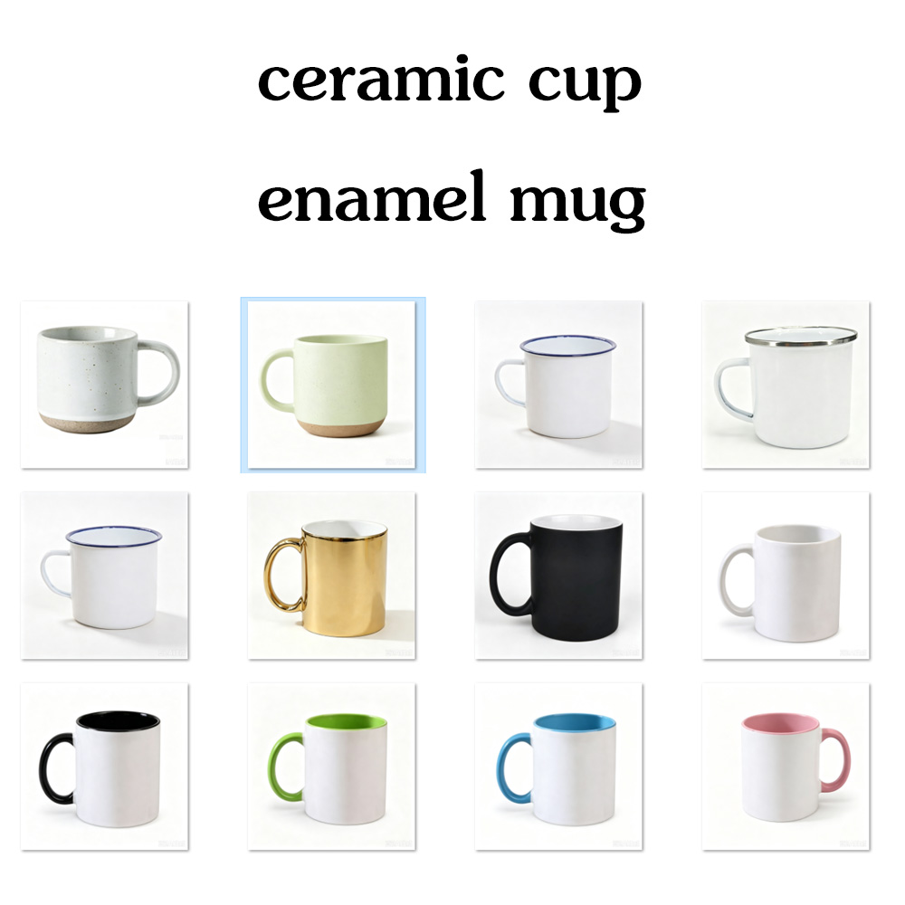 Spersonalizowany kubek emaliow – Coffee Tea Images recenzja i cena