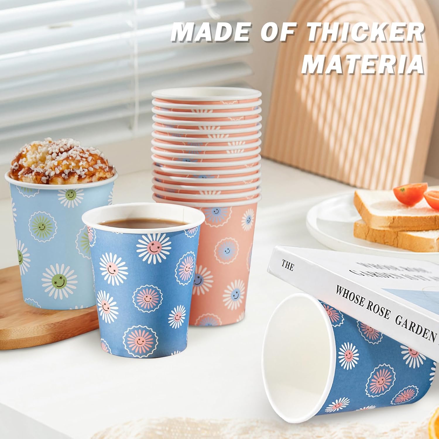 300 sztuk jednorazowych kubków – Coffee Tea Images recenzja i cena