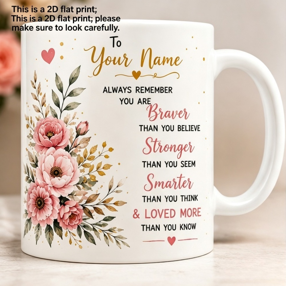 Kubek ceramiczny z nadrukiem 2 – Coffee Tea Name recenzja i cena