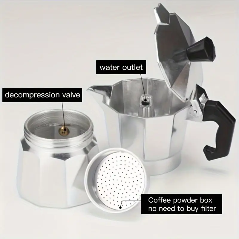 Klasyczny aluminiowy ekspres d – Moka Pot Stove recenzja i cena