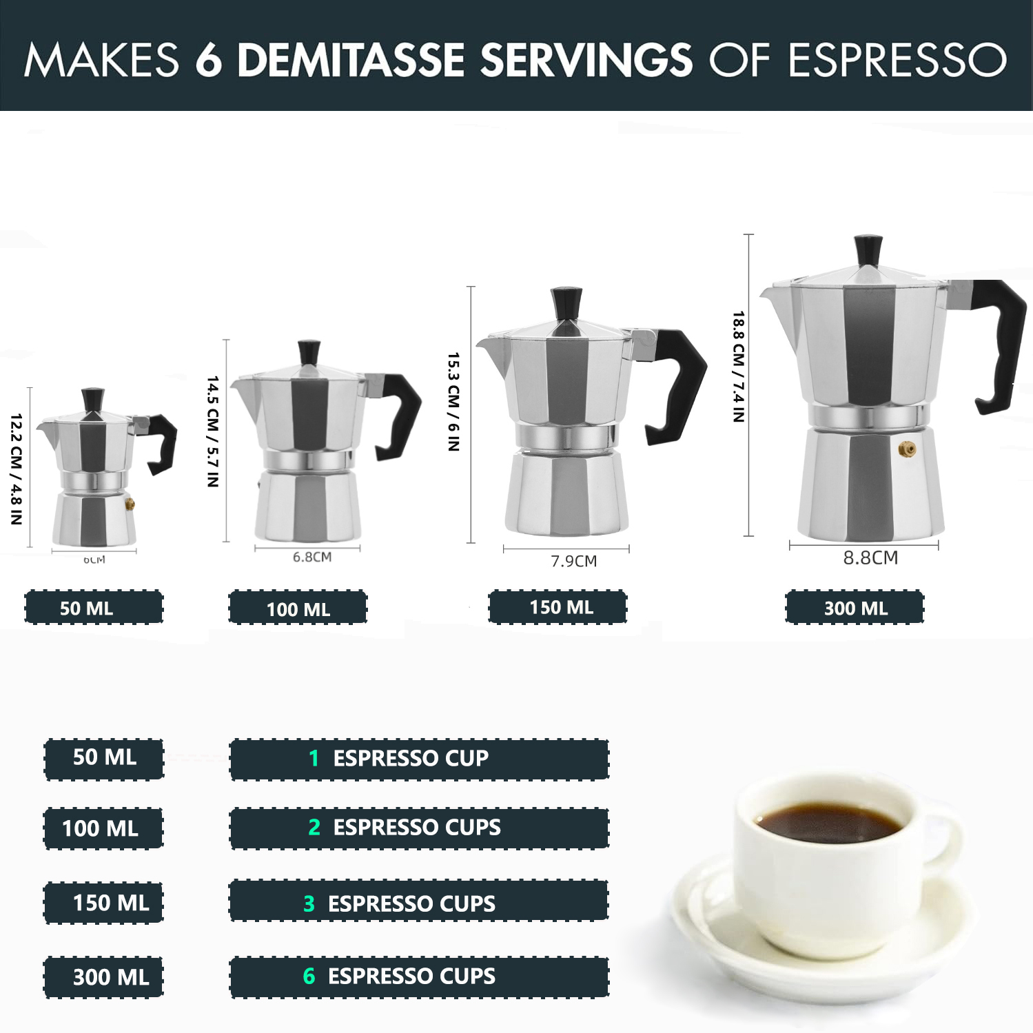 Klasyczny aluminiowy ekspres d – Moka Pot Stove recenzja i cena