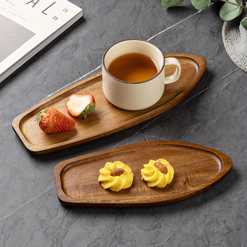 1 szt. Japońska drewniana taca – Coffee Tea Images recenzja i cena